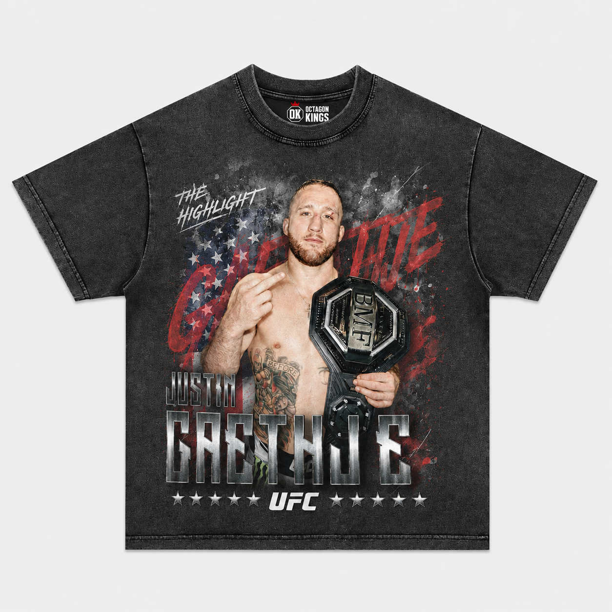 THE HIGHLIGHT TEE - JUSTIN GAETHJE ๐บ๐ธ