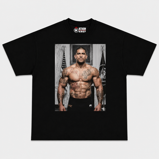 ALEX PEREIRA - WHITE HOUSE TEE 🇧🇷🇺🇸